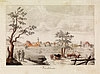 Forchheim - alte Zeichnung der Stadtansicht